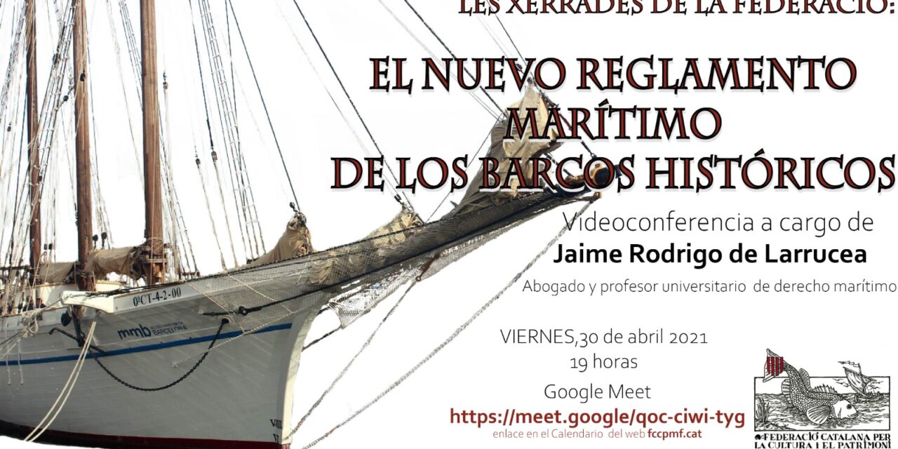 Conferencia sobre el futuro Reglamento de barcos históricos