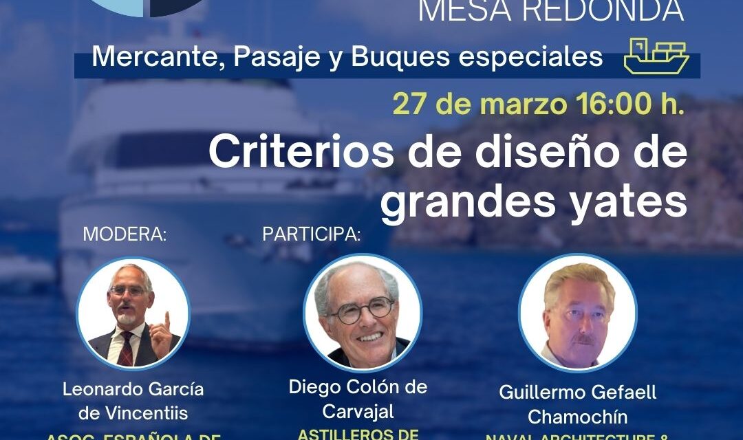 Mesa Redonda sobre diseño de grandes yates