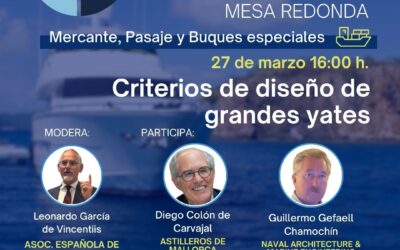 Mesa Redonda sobre diseño de grandes yates