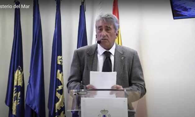 Nuestro Socio de Honor D. Miguel Manaute habla sobre el Ministerio del Mar